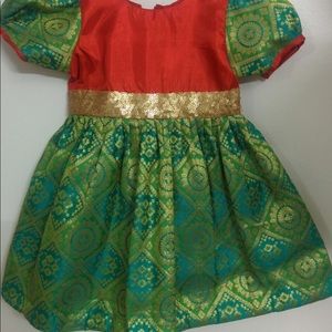 ❌SOLD❌ Indian traditional dress baby toddler girls